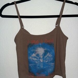 Boys Lie Brown Graphic Women's Tank Top